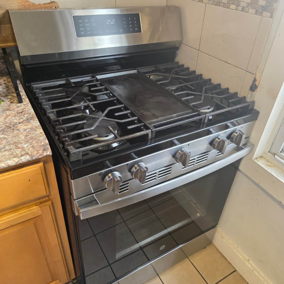 Kitchen after cleaning